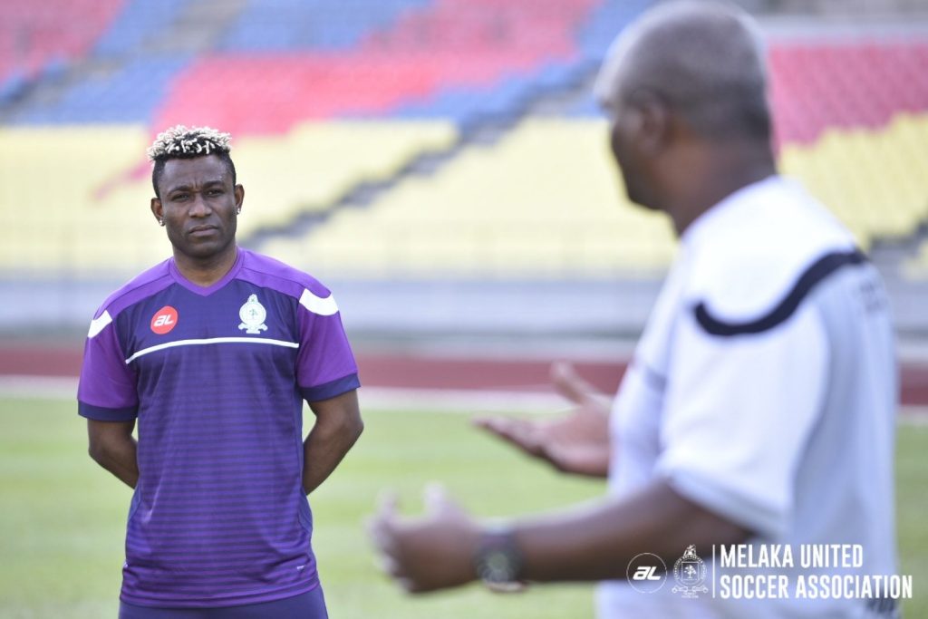 latihan 1 Pemain Import Melaka United Dari Haiti, Sony Norde latihan 1 Pemain Import Melaka United Dari Haiti, Sony Norde