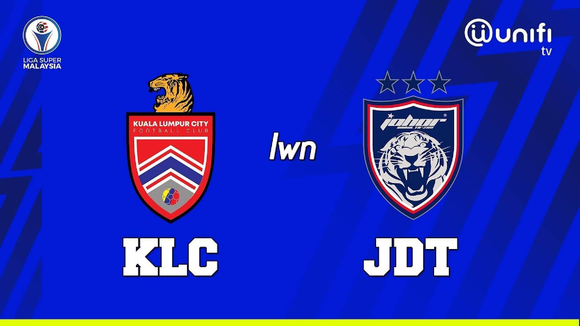 Siaran Langsung: KL City vs Johor Darul Ta’zim (JDT) – Liga Super 2022