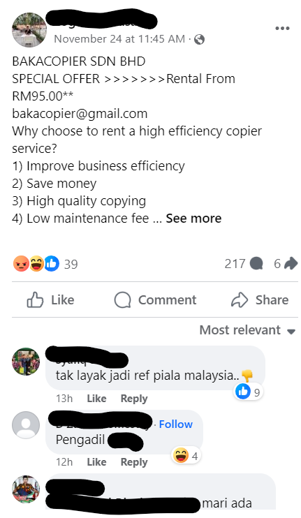 logeswaran Facebook Pengadil Final Piala Malaysia Diserang