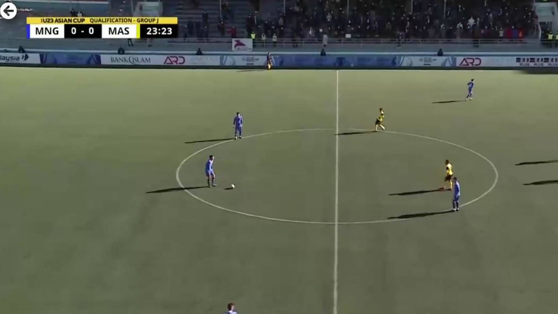 Live Streaming: Mongolia vs Malaysia (Siaran Langsung) Kelayakan Piala Asia B-23