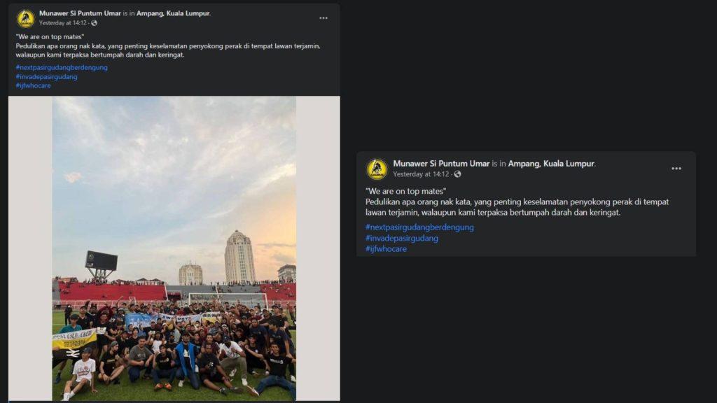 munawer perak fc TMJ Bagi Satu Dua Kata Kepada "Abang Kawasan" Penyokong Perak munawer perak fc TMJ Bagi Satu Dua Kata Kepada "Abang Kawasan" Penyokong Perak