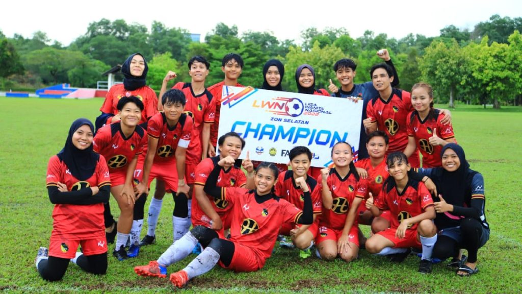 Negeri Sembilan Juara Liga Wanita Nasional Zon Selatan