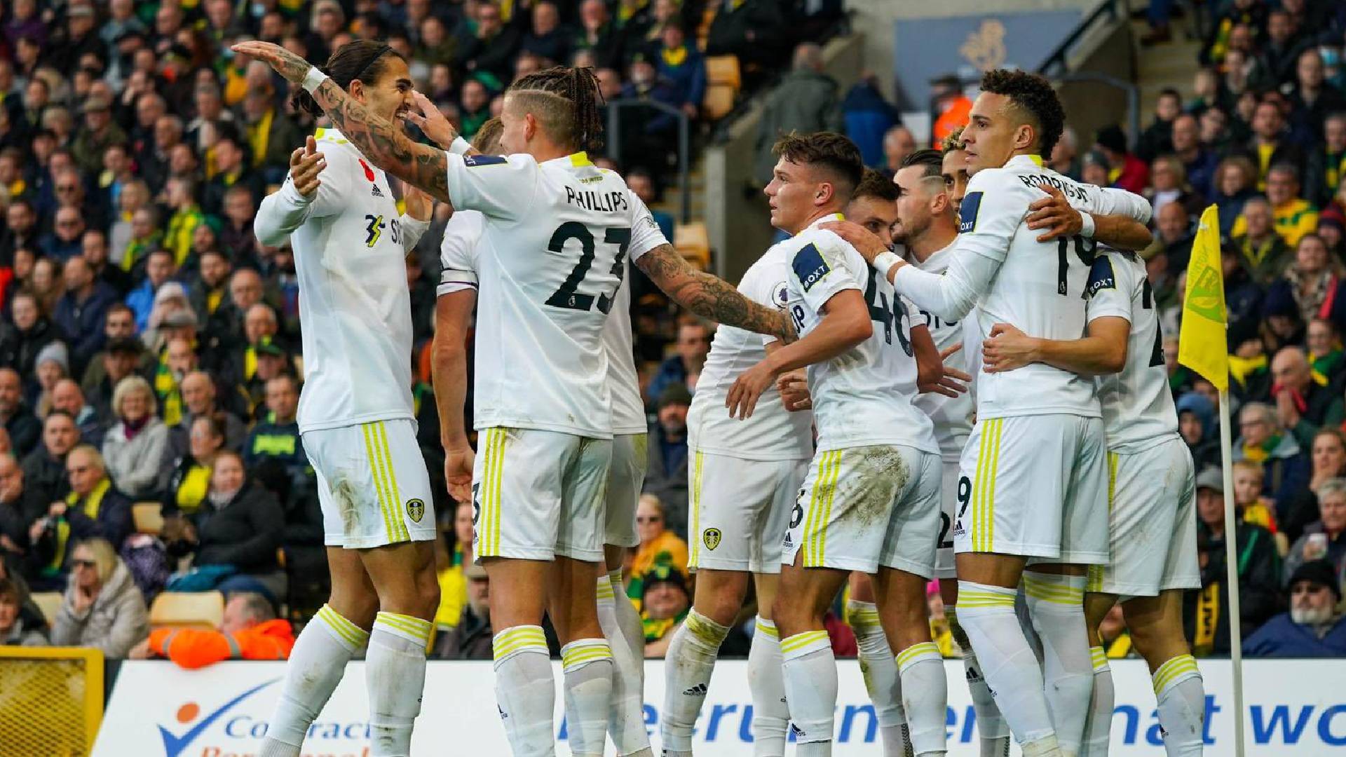 Norwich City Tewas Kepada Leeds United, Tanpa Sebarang Kemenangan Selepas 10 Perlawanan