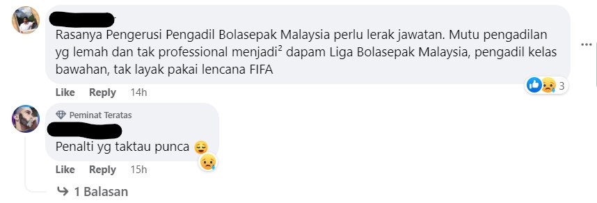 pengadil 2 Penyokong Penang Bengang Dengan Penalti Sri Pahang pengadil 2 Penyokong Penang Bengang Dengan Penalti Sri Pahang