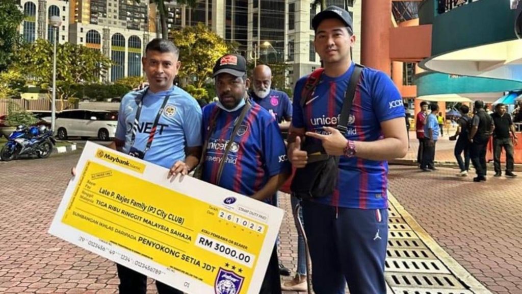 Penyokong Setia JDT Bantu Keluarga Mendiang P. Rajesh
