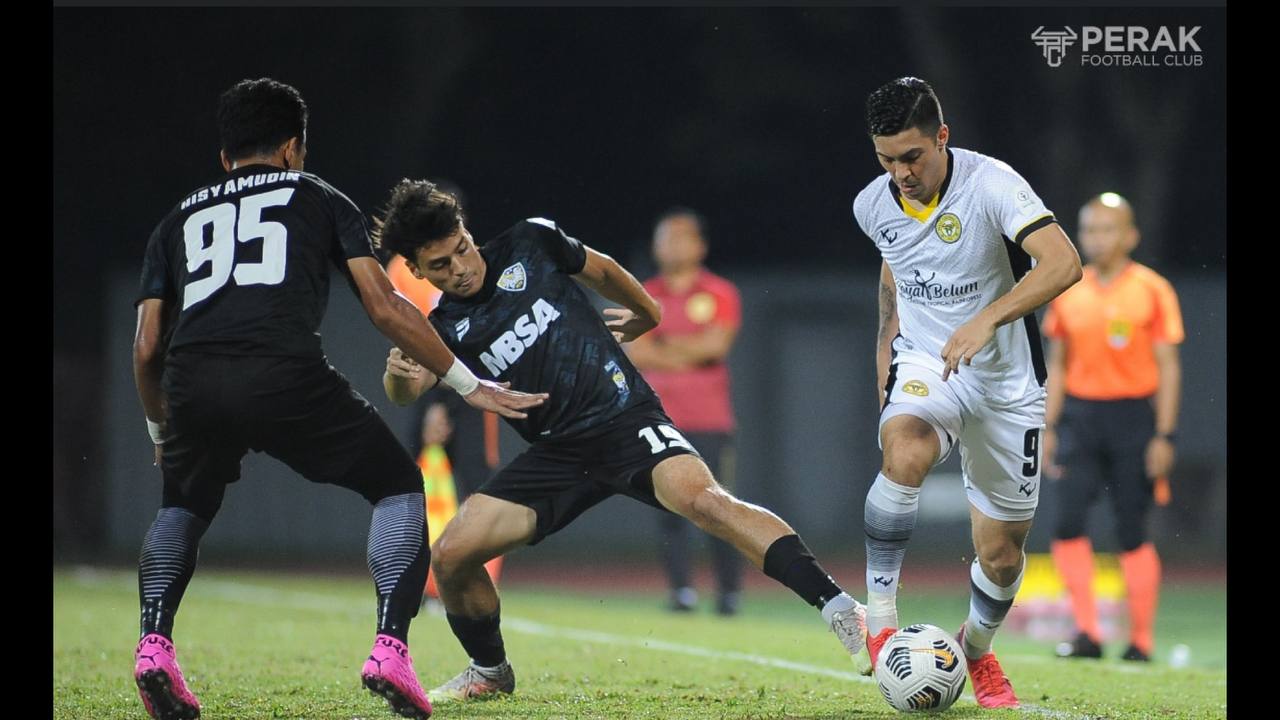 perak uitm 2021 Liga Super : Perak FC Bantu UITM FC Raih Kemenangan Sulung