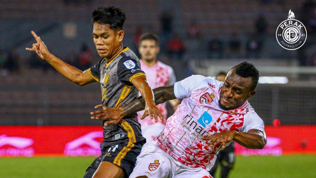 Liga Super: Perak Gagal Manfaat Kad Merah, Tewas Kepada KL City