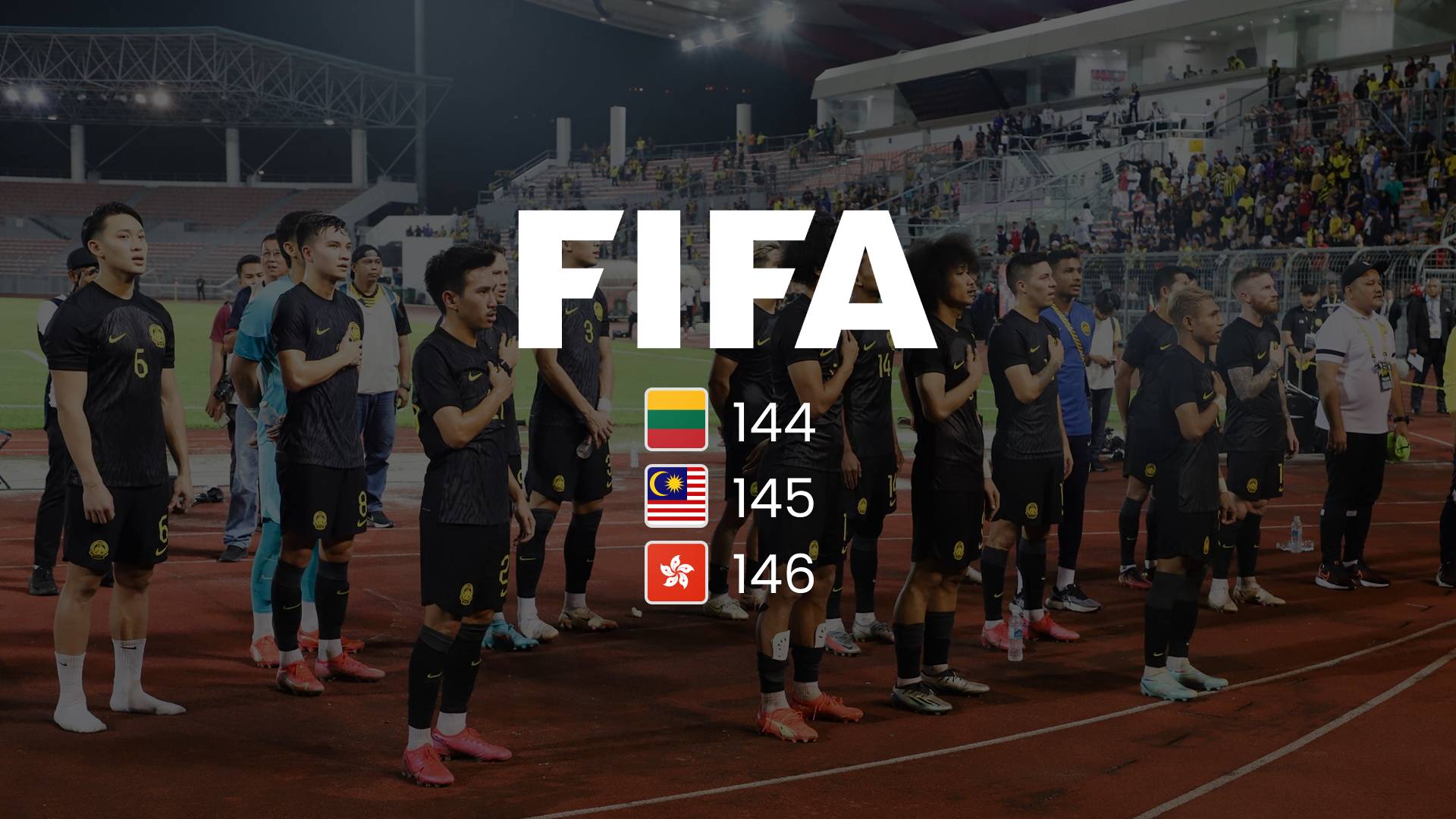 ranking fifa malaysia disember 2022 Malaysia Raih 4.28 Mata Ranking FIFA, Pintas Hong Kong & Hampiri Lithuania