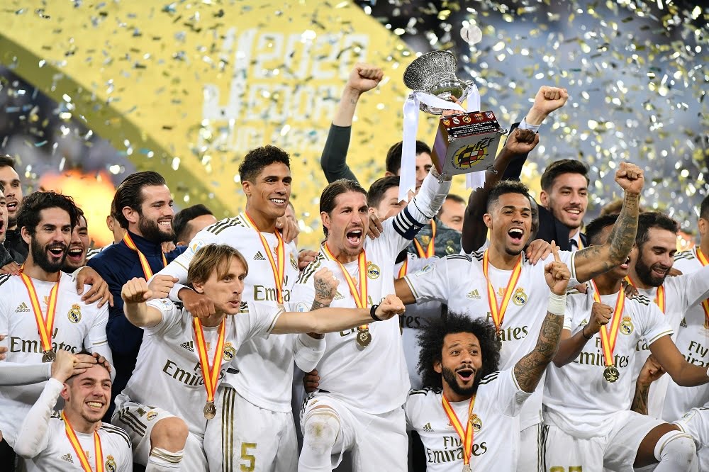 Real Madrid Tak Takut Jawi, Turut Muncul Juara Supercopa De Espana 2019/2020