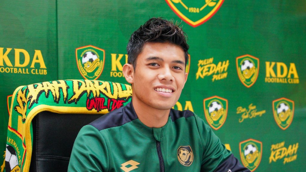 Syafiq Ahmad Diumumkan Sebagai Pemain Kedah Darul Aman