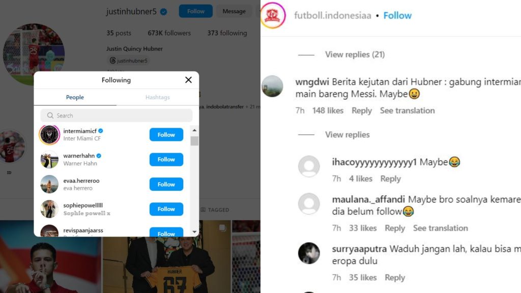 trryut Justin Hubner Gabung Inter Miami?