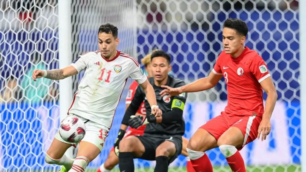 AFC Asian Cup: UAE Tumbangkan Hong Kong